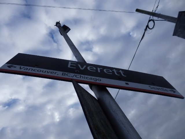Foto: ex estación de Amtrak; nomenclador - Everett (Washington), Estados Unidos