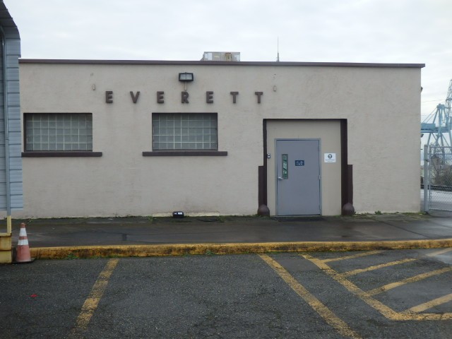 Foto: ex estación de Amtrak - Everett (Washington), Estados Unidos