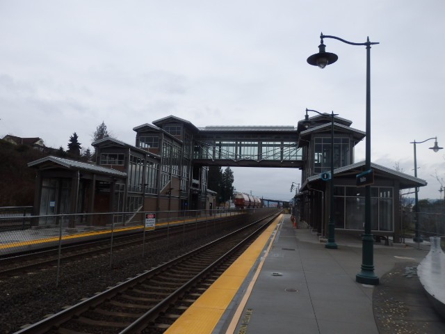 Foto: estación del Sounder - Mukilteo (Washington), Estados Unidos