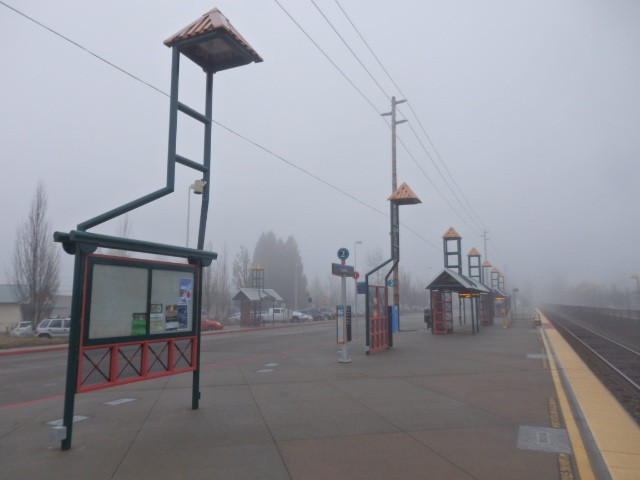 Foto: estación del Sounder (ramal sur) - Sumner (Washington), Estados Unidos
