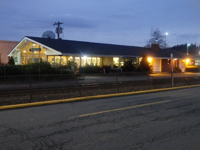 Foto: estación del Sounder - Edmonds (Washington), Estados Unidos