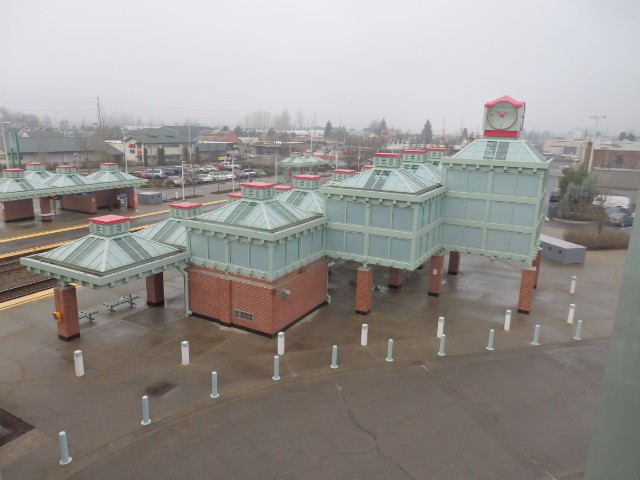 Foto: estación del Sounder (ramal sur) - Auburn (Washington), Estados Unidos