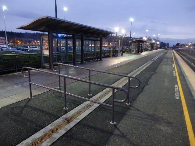 Foto: estación del Sounder - Edmonds (Washington), Estados Unidos