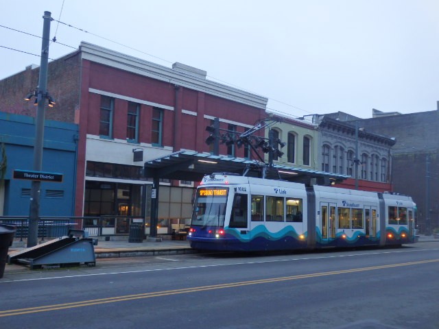 Foto: el metrotranvía Tacoma Link - Tacoma (Washington), Estados Unidos