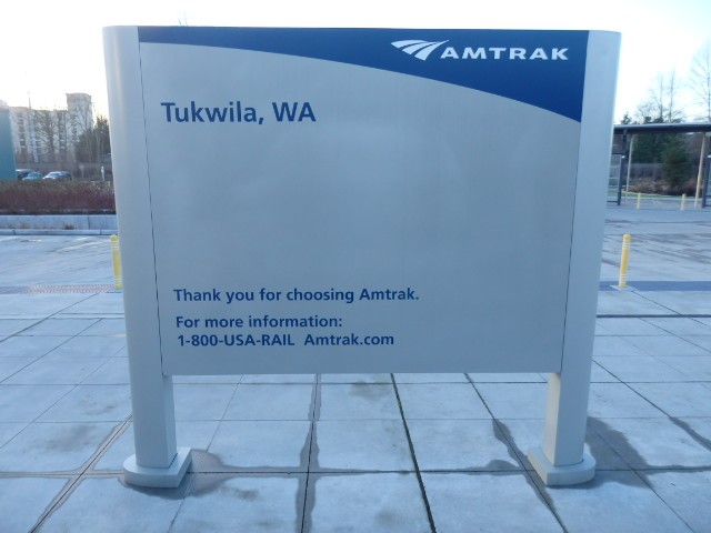 Foto: estación de Amtrak - Tukwila (Washington), Estados Unidos