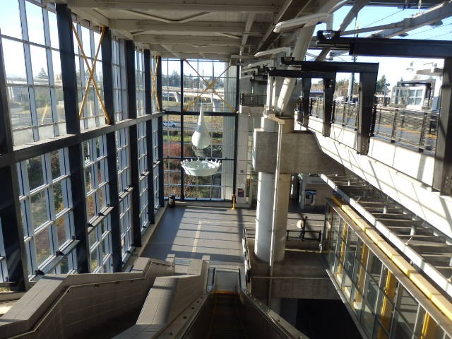 Foto: metrotranvía Link, estación Tukwila Intnl Blv - Tukwila (Washington), Estados Unidos