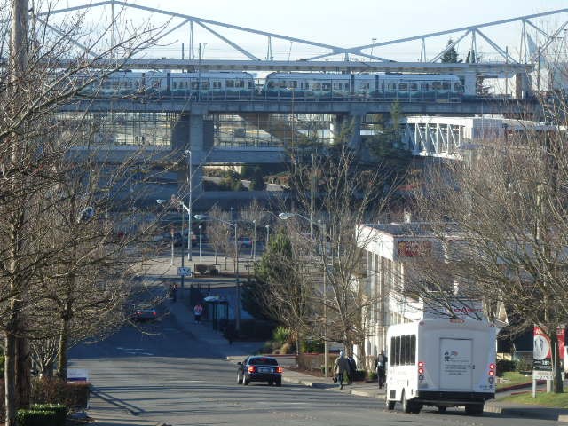Foto: metrotranvía Link, estación SeaTac Airport - Tukwila (Washington), Estados Unidos