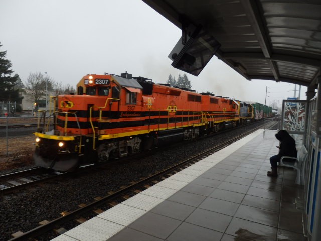 Foto: tren del Portland & Western - Wilsonville (Oregon), Estados Unidos