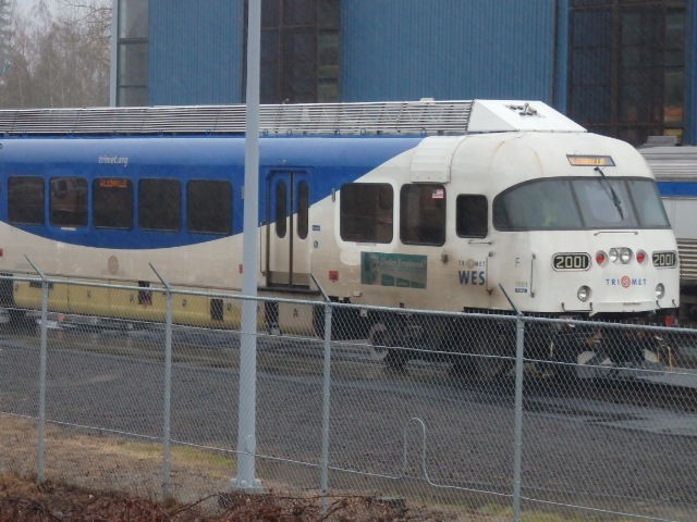 Foto: tren del WES - Wilsonville (Oregon), Estados Unidos