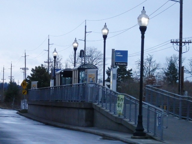 Foto: estación Hall/Nimbus del WES - Beaverton (Oregon), Estados Unidos