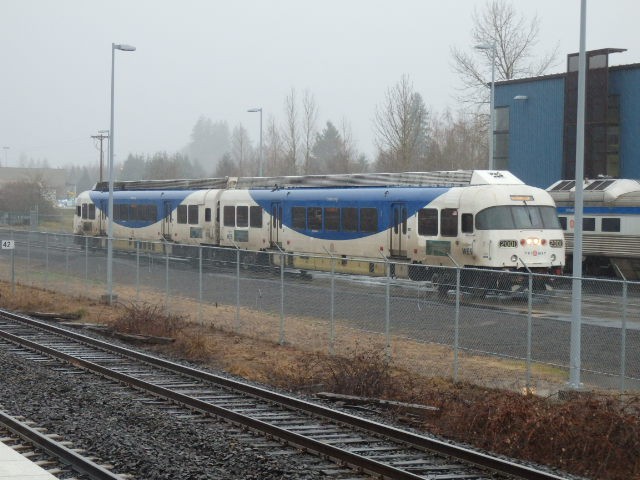 Foto: tren del WES - Wilsonville (Oregon), Estados Unidos