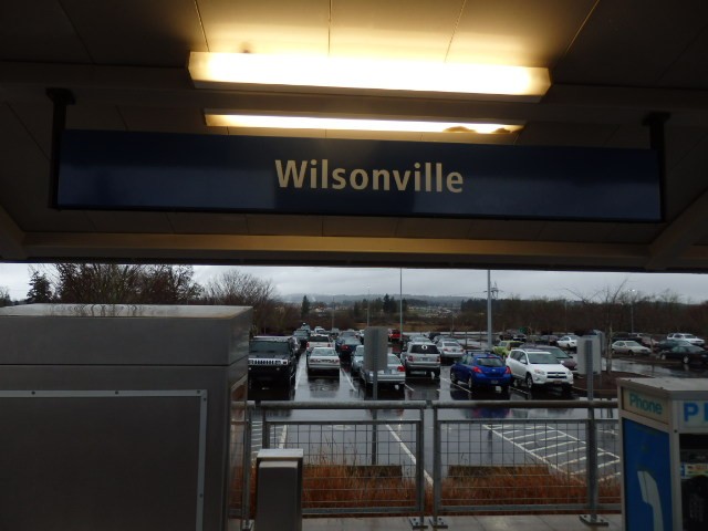 Foto: estación final del WES - Wilsonville (Oregon), Estados Unidos