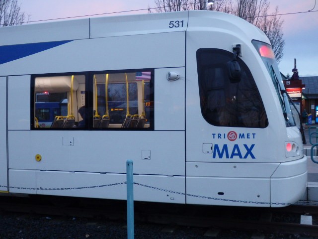 Foto: metrotranvía MAX - Beaverton (Oregon), Estados Unidos