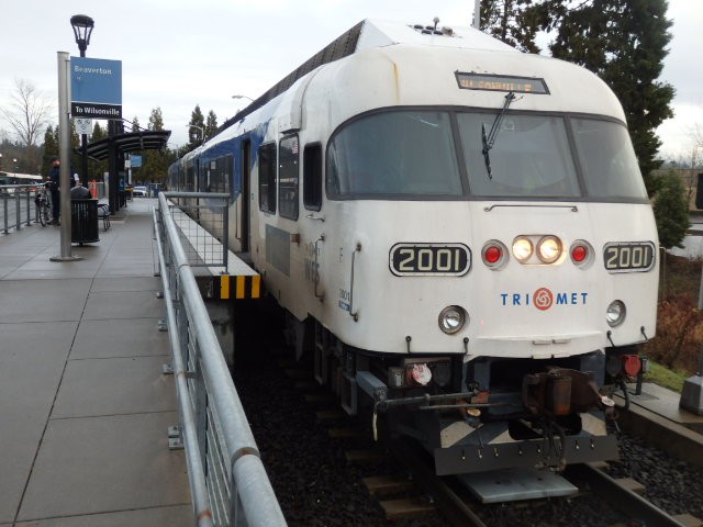 Foto: tren WES - Beaverton (Oregon), Estados Unidos