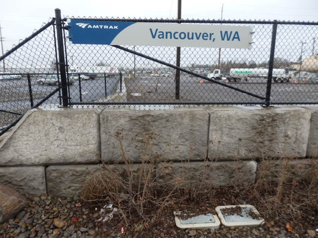 Foto: nomenclador de la estación - Vancouver (Washington), Estados Unidos