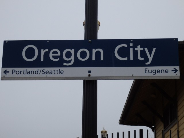 Foto: nomenclador de Amtrak - Oregon City (Oregon), Estados Unidos