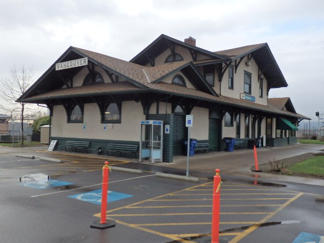Foto: estación de Amtrak - Vancouver (Washington), Estados Unidos