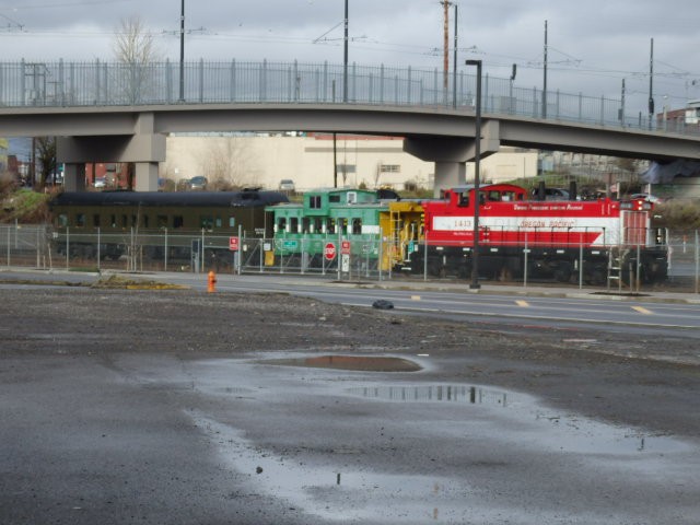 Foto: tren turístico del Centro del Patrimonio Ferroviario de Oregón - Portland (Oregon), Estados Unidos
