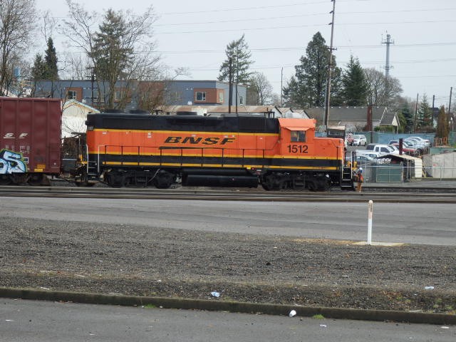Foto: tren de Burlington Northern & Santa Fe - Vancouver (Washington), Estados Unidos