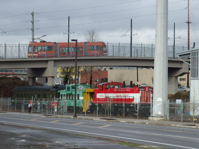 Foto: tren turístico del Centro del Patrimonio Ferroviario de Oregón - Portland (Oregon), Estados Unidos