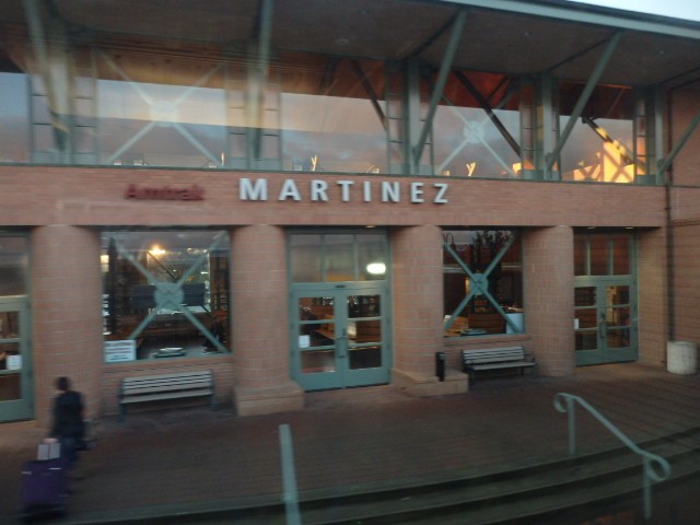 Foto: estación de Amtrak - Martinez (California), Estados Unidos