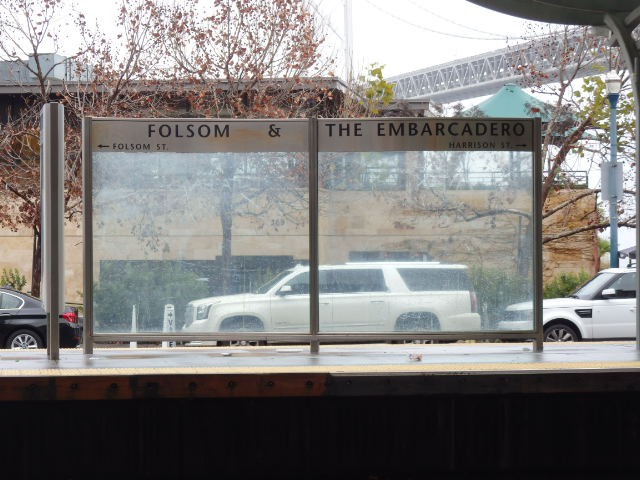 Foto: estación de metrotranvía - San Francisco (California), Estados Unidos