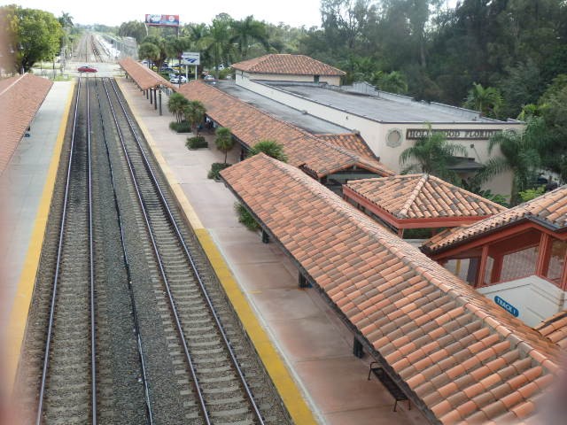 Foto: estación de Amtrak y Tri-Rail - Hollywood (Florida), Estados Unidos
