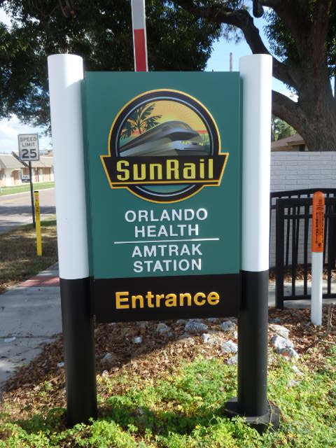 Foto: estación de Amtrak y SunRail - Orlando (Florida), Estados Unidos