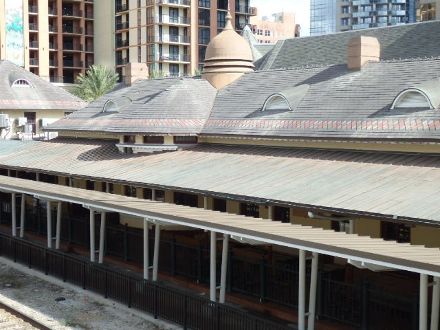 Foto: ex Church Street Station y andén de SunRail - Orlando (Florida), Estados Unidos