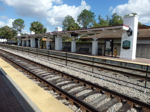 Foto: estación de Amtrak y SunRail - Orlando (Florida), Estados Unidos
