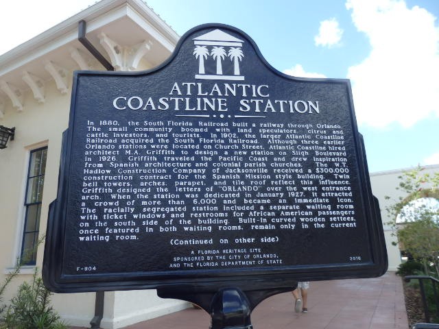 Foto: estación de Amtrak y SunRail - Orlando (Florida), Estados Unidos