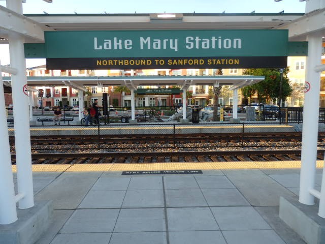 Foto: estación de SunRail - Lake Mary (Florida), Estados Unidos