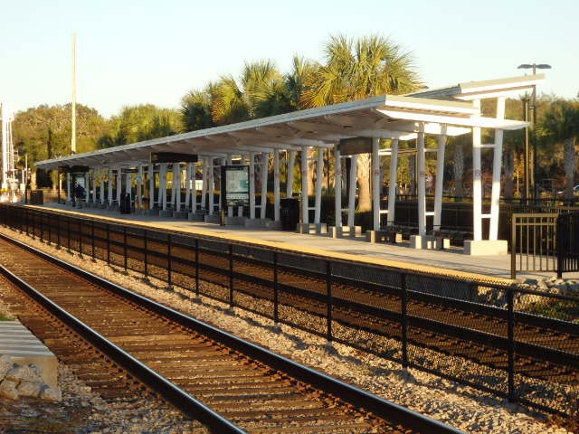 Foto: estación de SunRail - Lake Mary (Florida), Estados Unidos