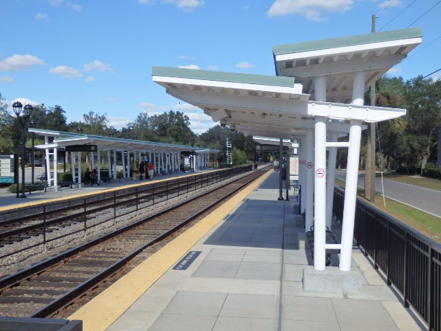Foto: estación de SunRail - Altamonte Springs (Florida), Estados Unidos