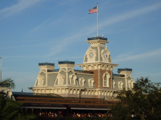 Foto: Disney World, tren del Reino Mágico - Bay Lake y Lake Buena Vista (Florida), Estados Unidos