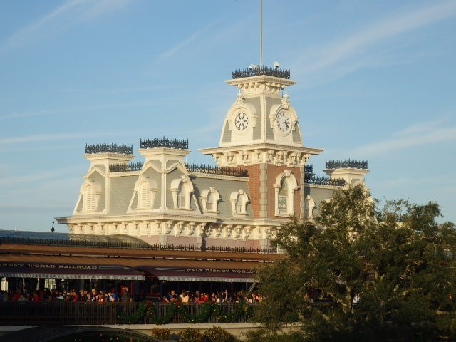 Foto: Disney World, tren del Reino Mágico - Bay Lake y Lake Buena Vista (Florida), Estados Unidos