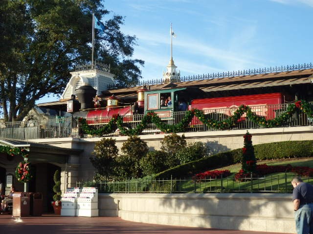 Foto: Disney World, tren del Reino Mágico - Bay Lake y Lake Buena Vista (Florida), Estados Unidos