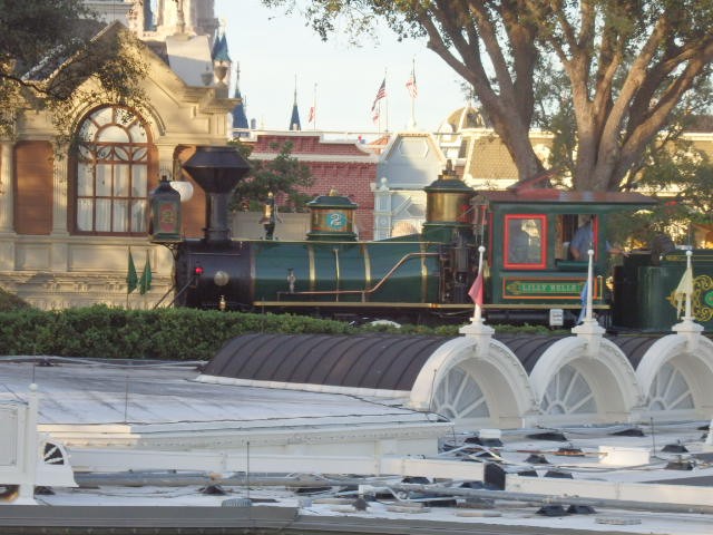 Foto: Disney World, tren del Reino Mágico - Bay Lake y Lake Buena Vista (Florida), Estados Unidos