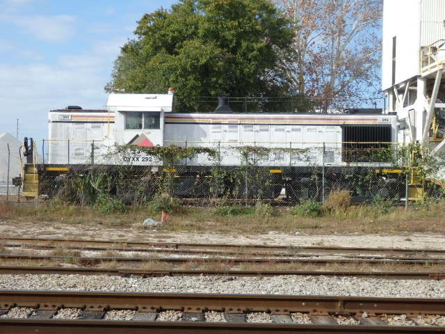 Foto: locomotora de Conrad Yelvington Distributors en Kaley Yards - Orlando (Florida), Estados Unidos