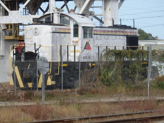 Foto: locomotora de Conrad Yelvington Distributors en Kaley Yards - Orlando (Florida), Estados Unidos