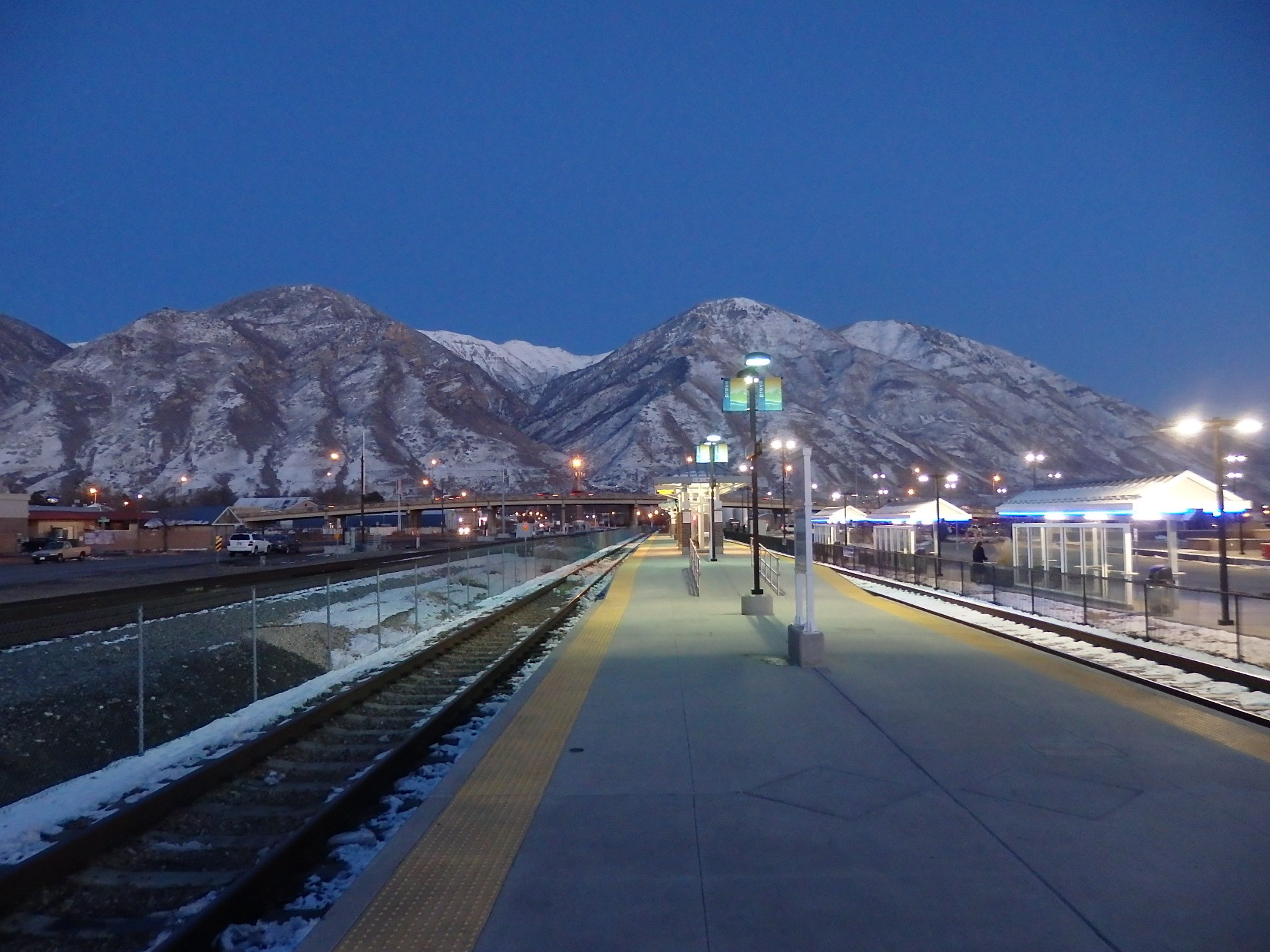 Foto: estación final del FrontRunner - Provo (Utah), Estados Unidos