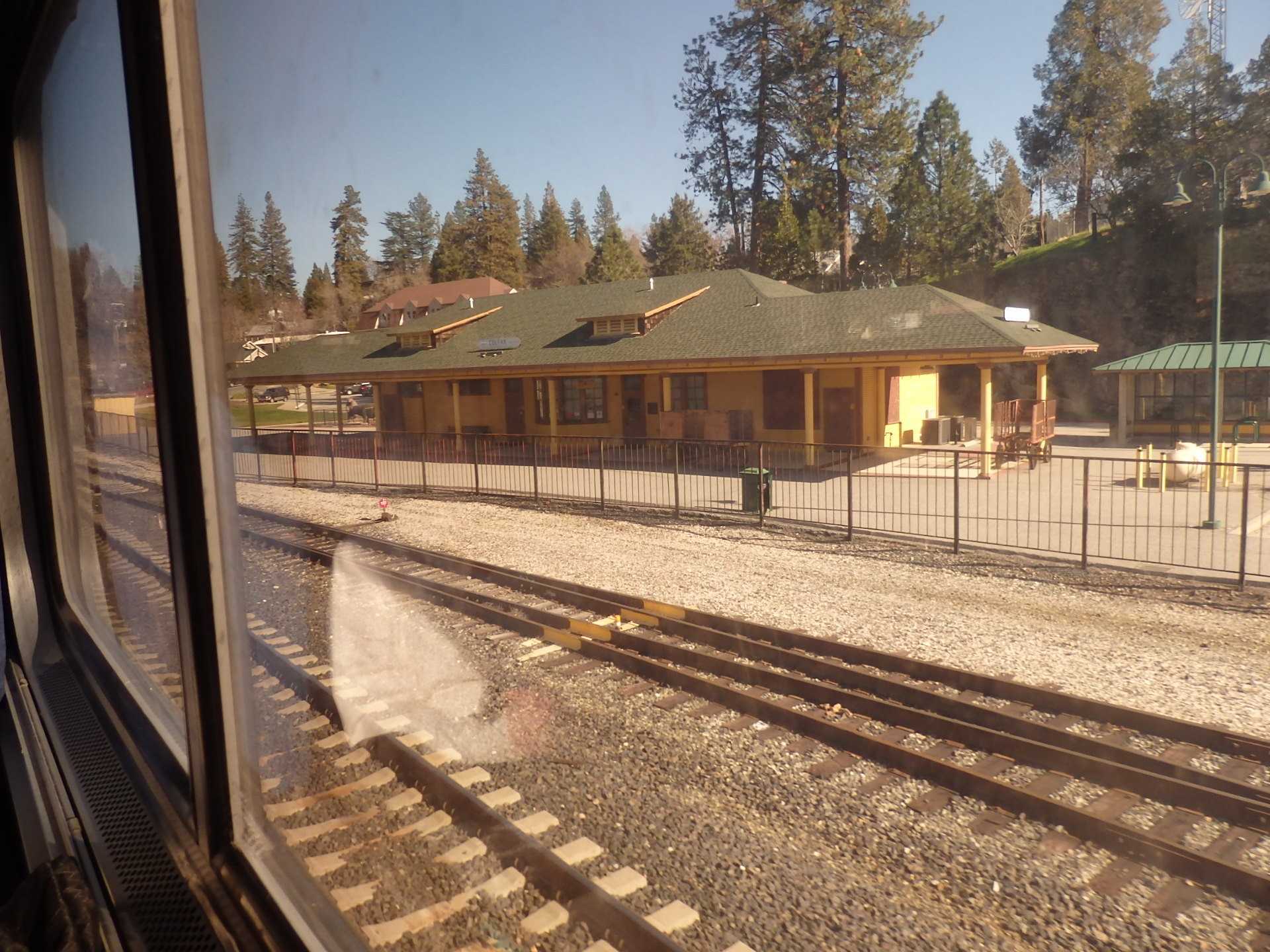 Foto: estación de Amtrak - Colfax (California), Estados Unidos