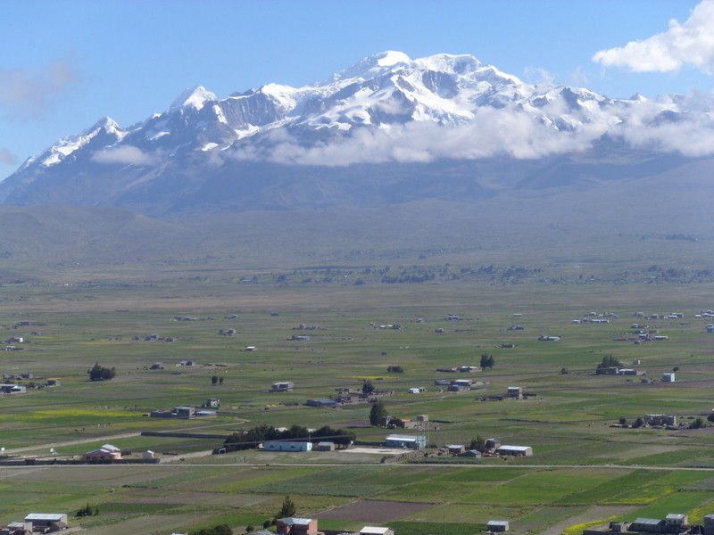 Foto: cerro Illampu - Achacachi (La Paz), Bolivia