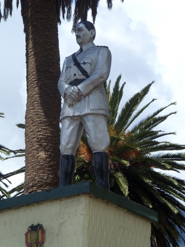 Foto: ex presidente Enrique Peñaranda - Sorata (La Paz), Bolivia