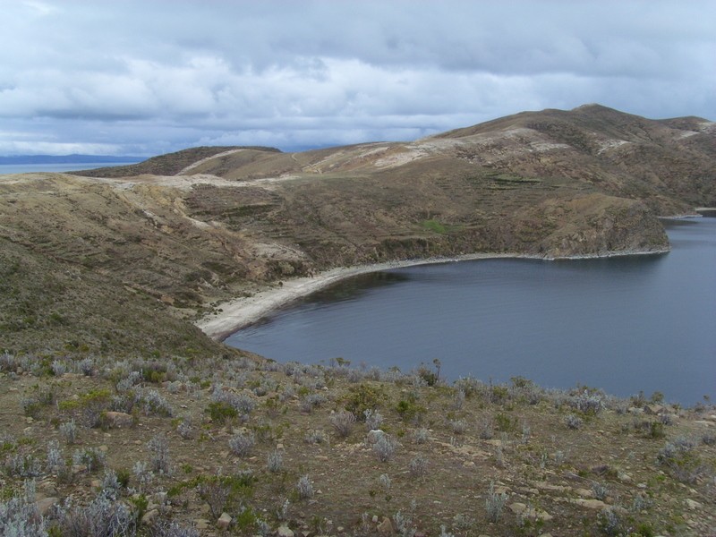 Foto: Vista desde el cerro Thicani - Isla del Sol (La Paz), Bolivia