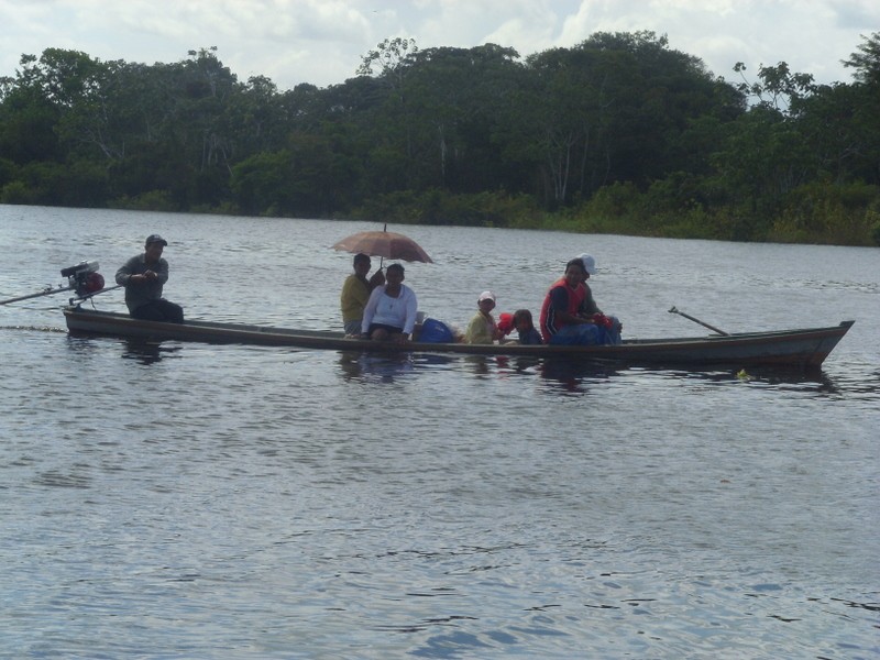 Foto: río Amazonas (o Solimões según los brasileros) - Amaturá (Amazonas), Brasil