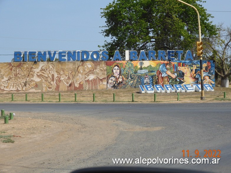 Foto: Ibarreta - Acceso - Ibarreta (Formosa), Argentina