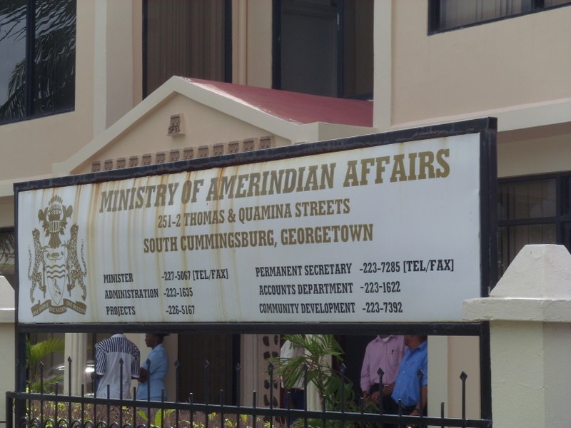 Foto: Ministerio de Asuntos Amerindios - Georgetown, Guyana
