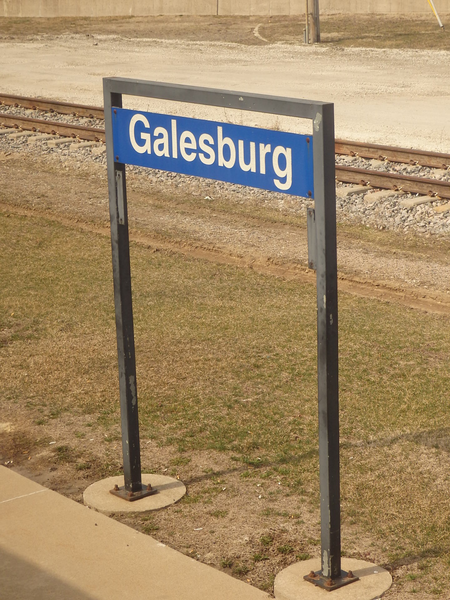 Foto: estación de Amtrak - Galesburg (Illinois), Estados Unidos