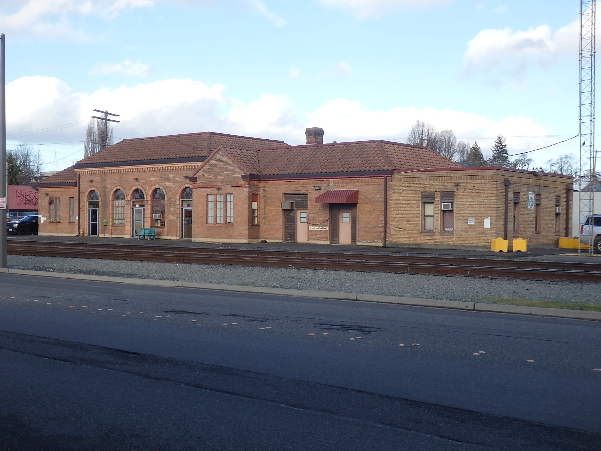 Foto: ex estación del Great Northern - Bellingham (Washington), Estados Unidos